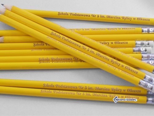 Ołówki grawerowane okrągłe OLO-003